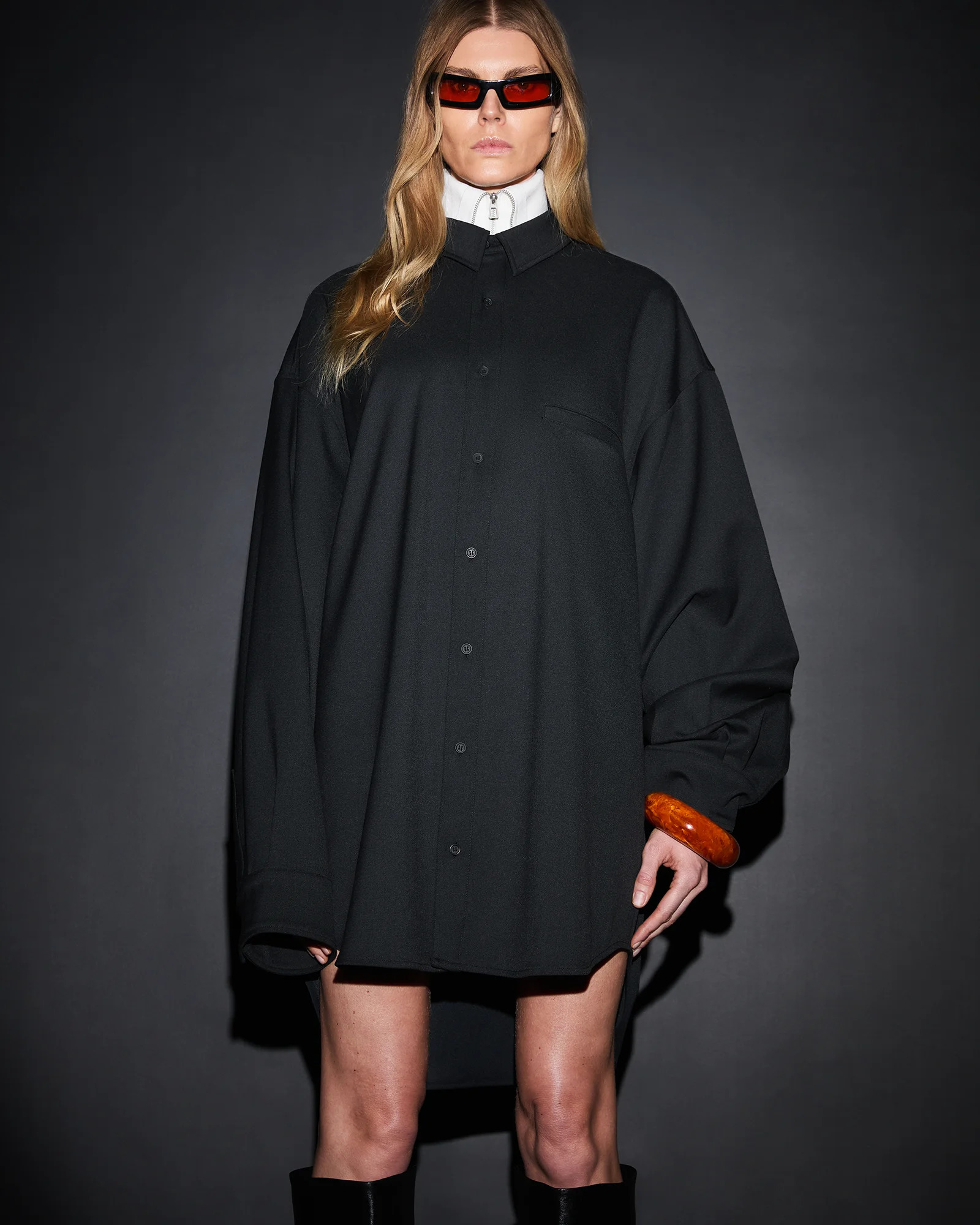 GIANT SHIRT BLACK - 3