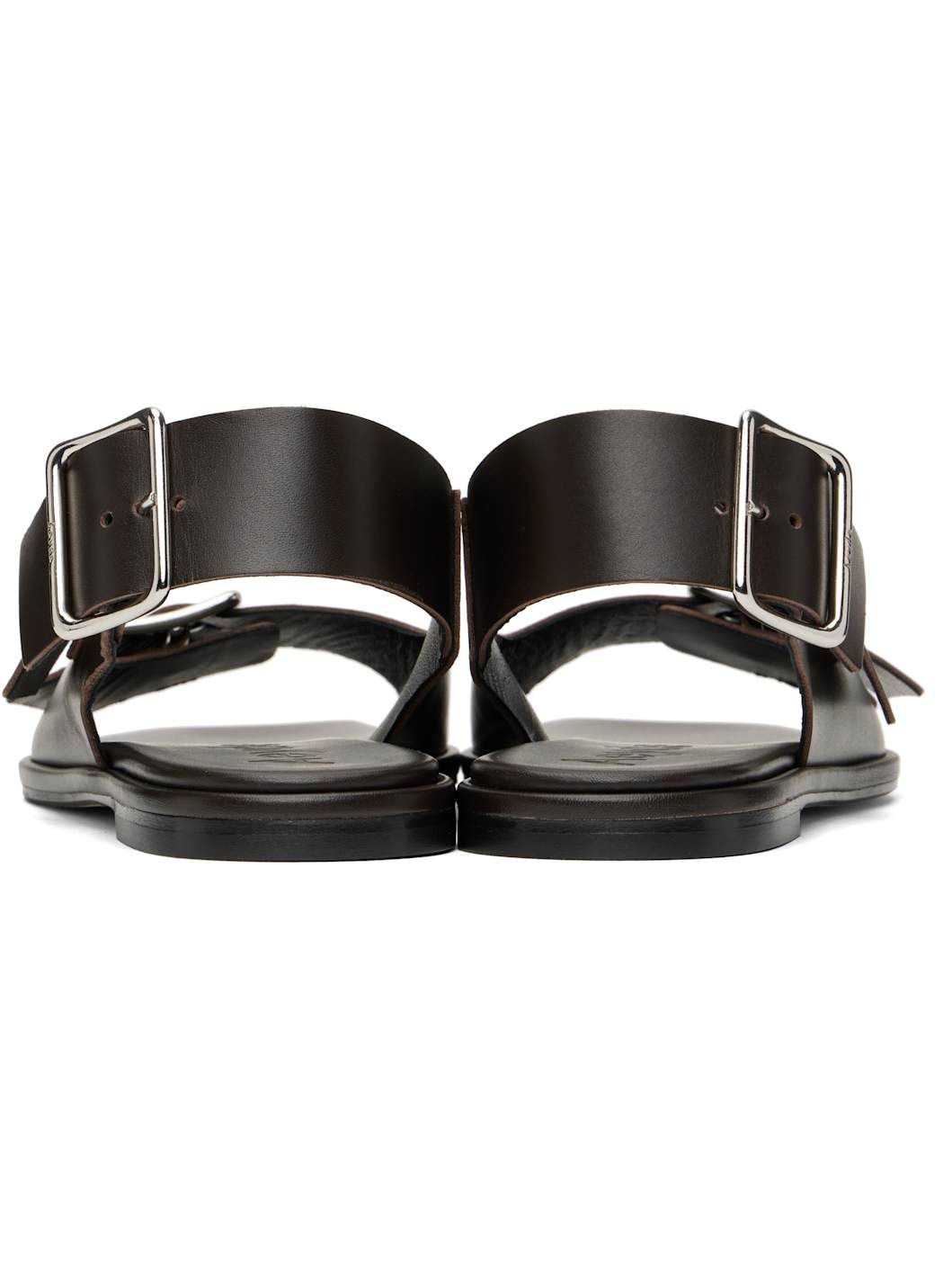 Brown Thekla Leather Slingback Sandals - 2
