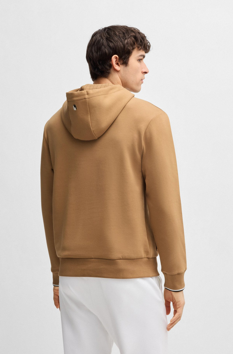 COTTON HOODIE WITH TENNIS ARTWORK 5