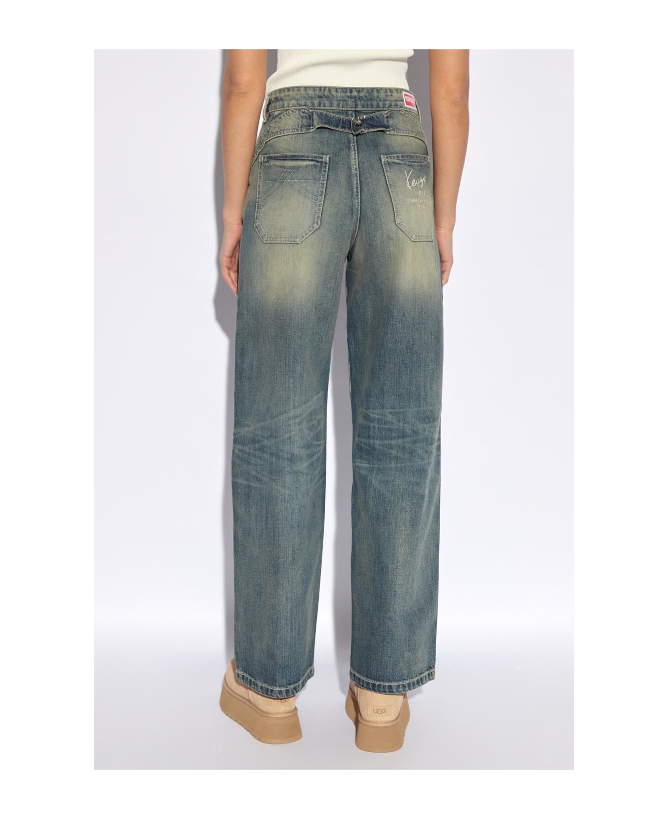 KENZO Kenzo Jeans With Vintage Effect | italist | REVERSIBLE