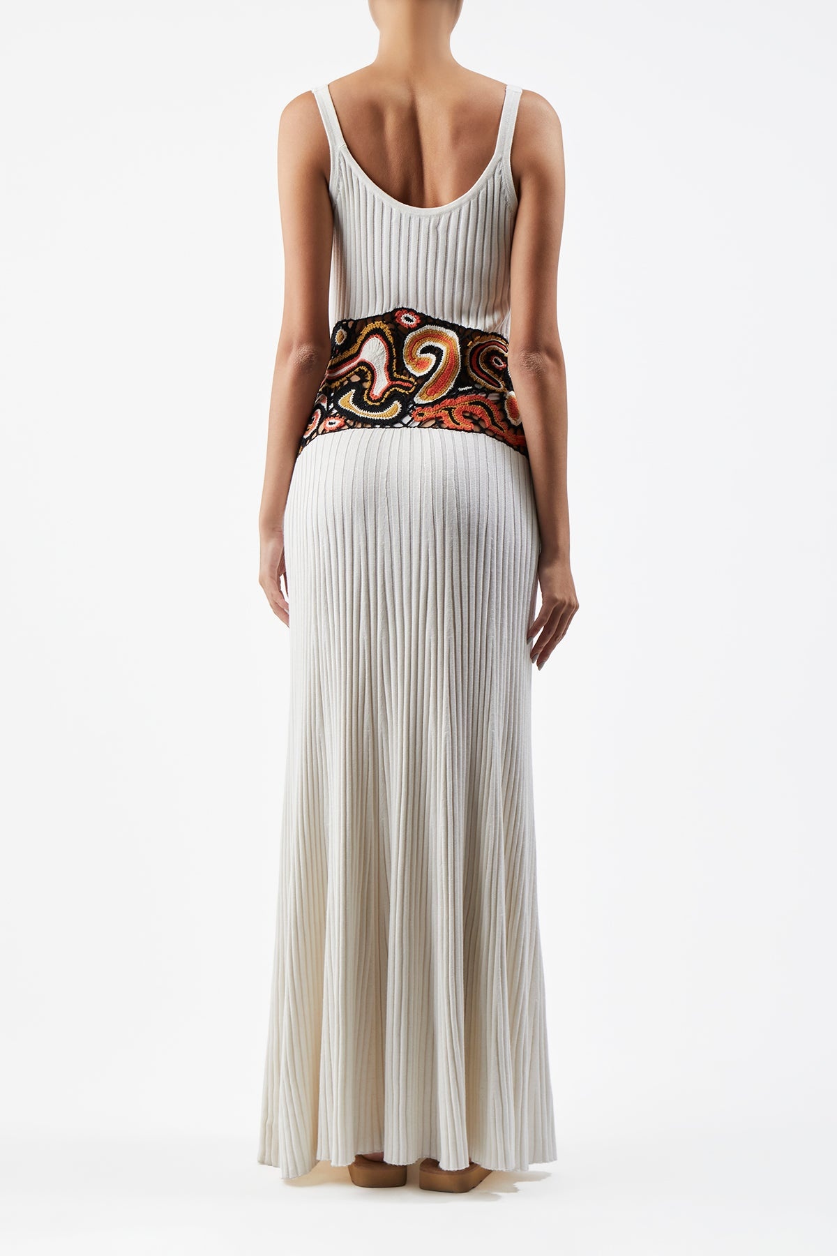 Mila Dress in Silk Cashmere - 5
