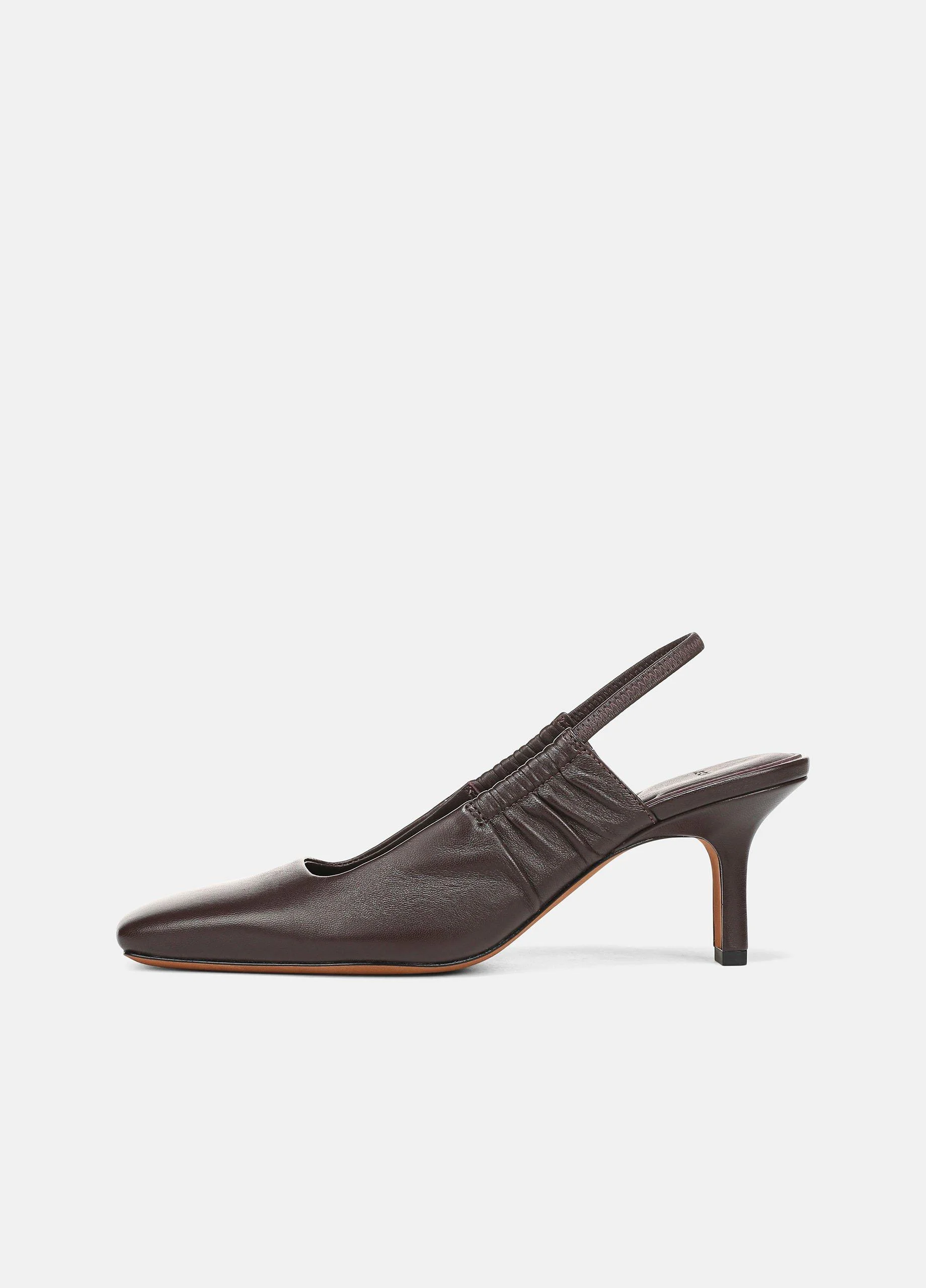 Venice Leather Slingback Heel - 1