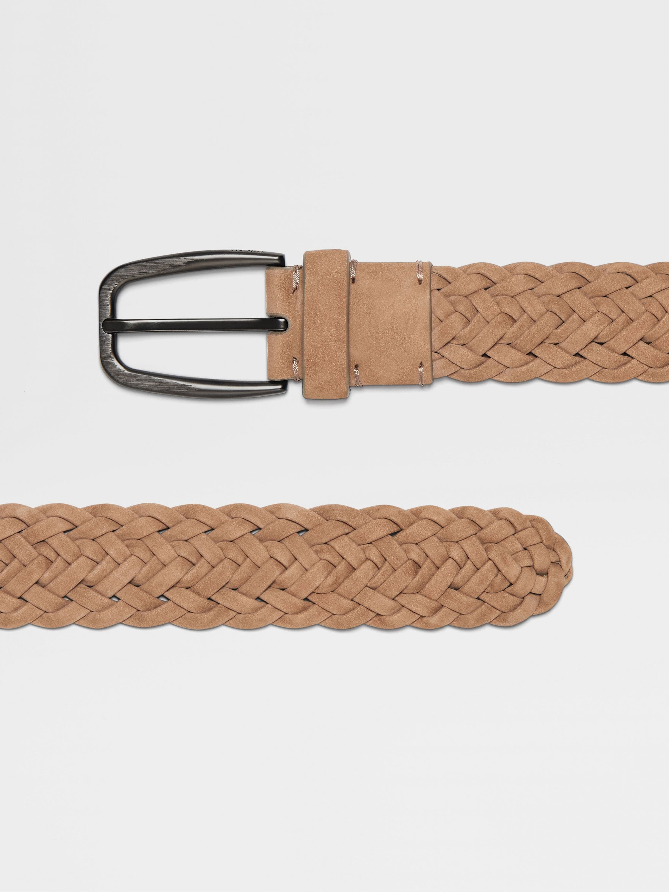 DUST BEIGE LEATHER BELT - 2