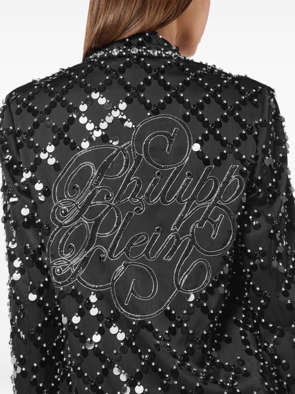 Plein Paillettes blazer - 5