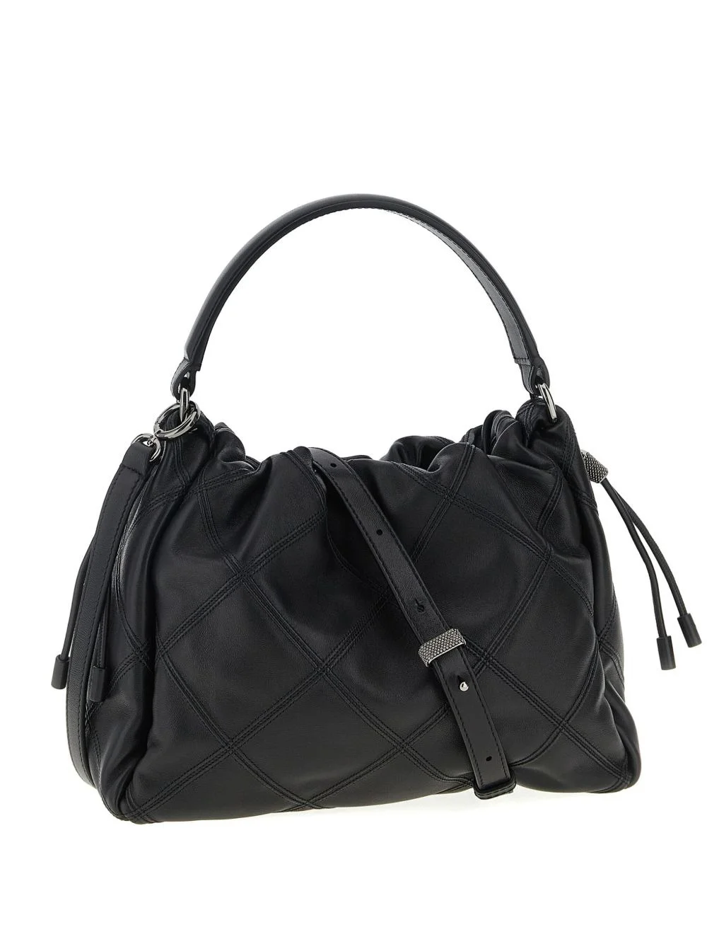 small Mellow quilted diamond-pattern tote bag - 1