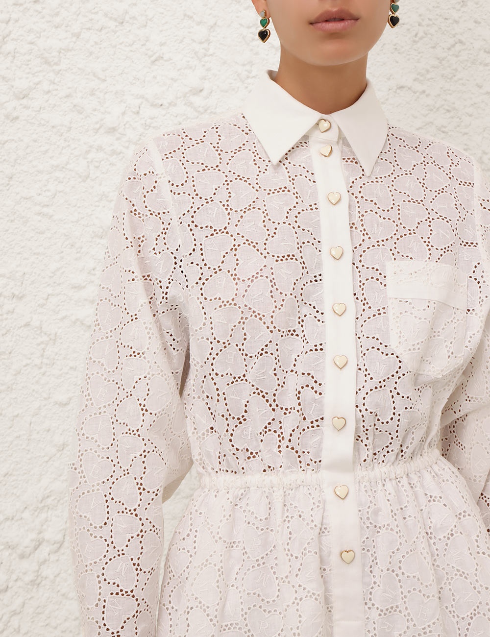 CRUSH EMBROIDERED PLAYSUIT - 5