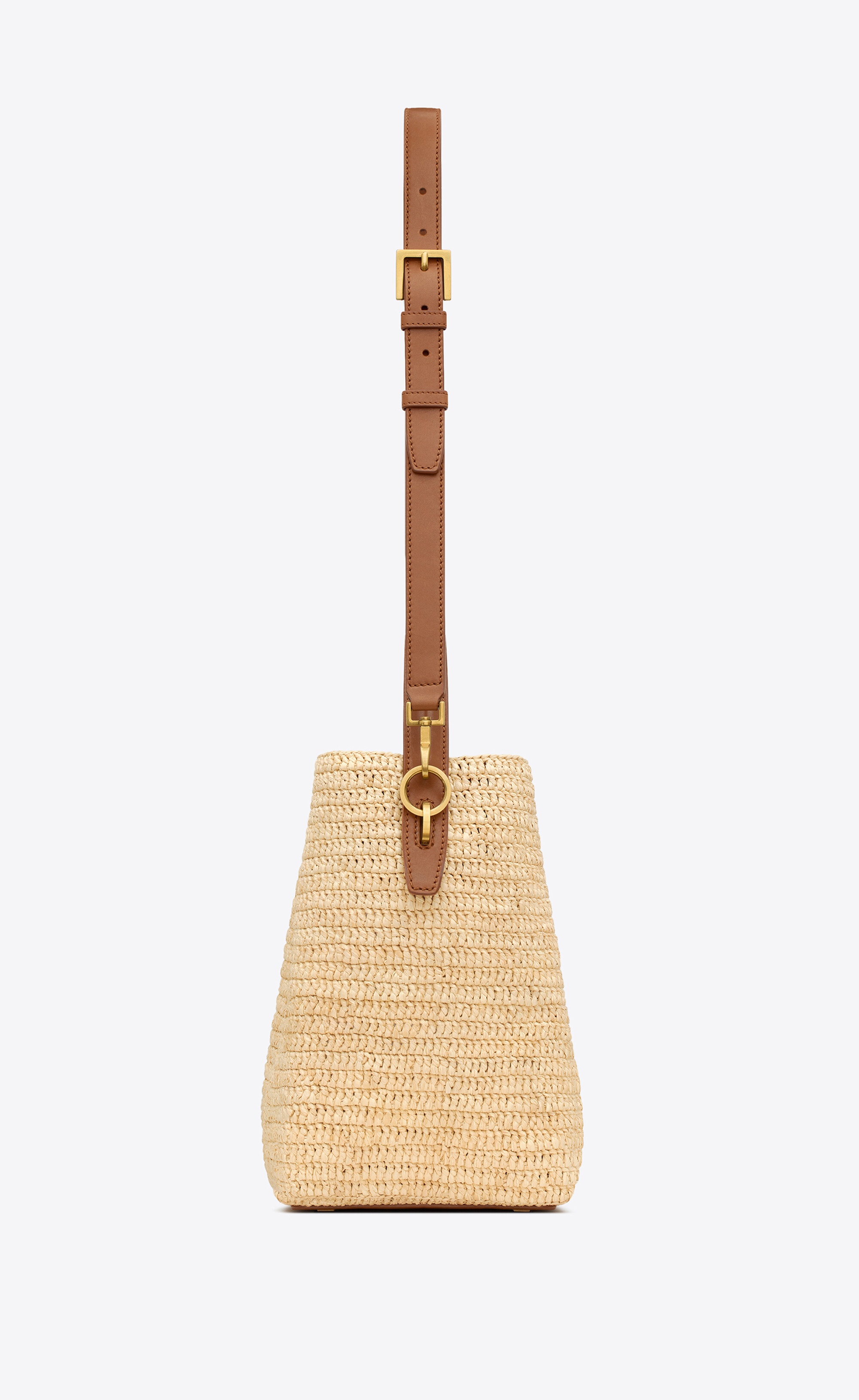 le 37 in woven raffia and vegetable-tanned leather - 6