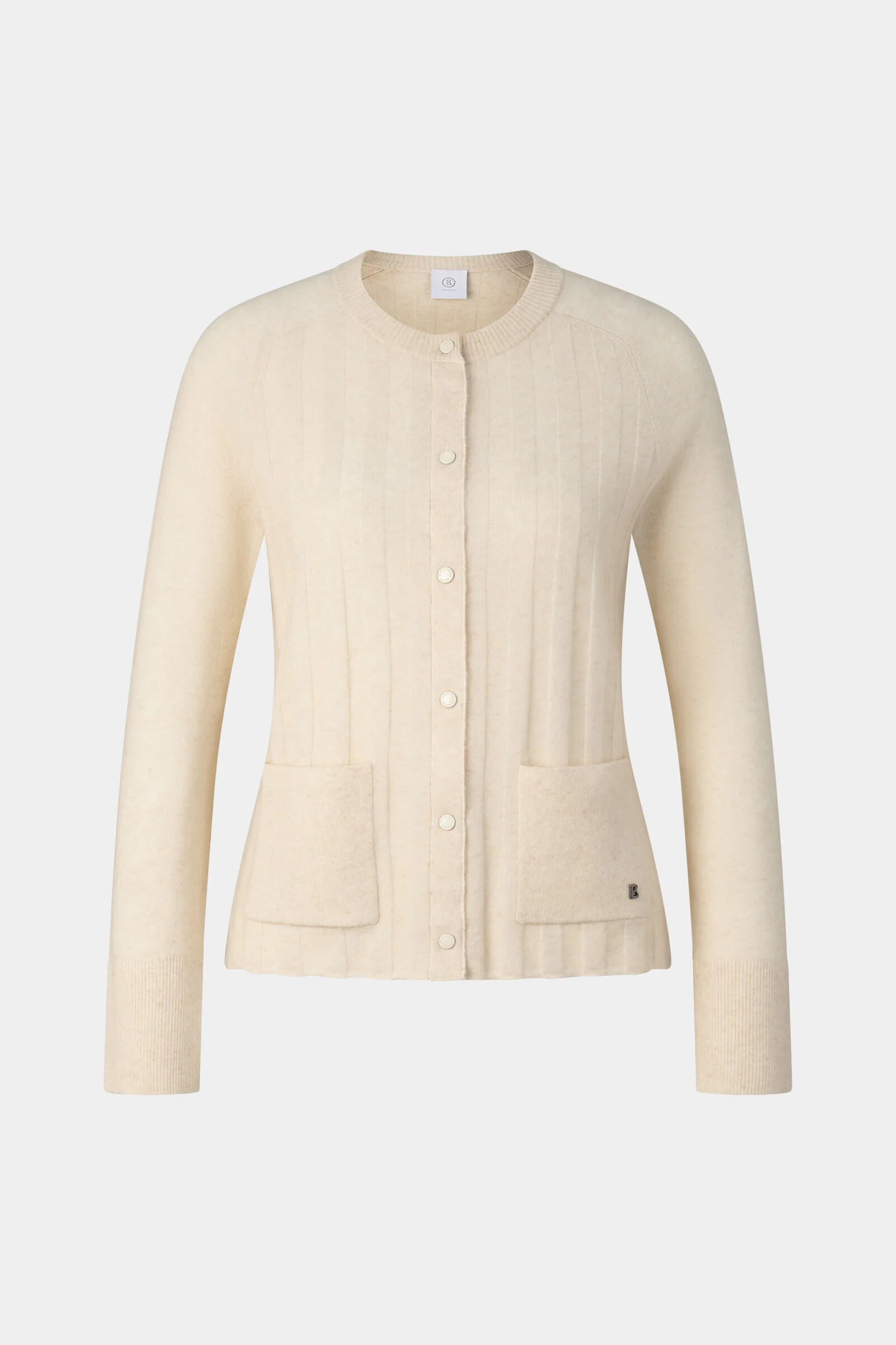 Tanja virgin wool cashmere cardigan in Cream - 1