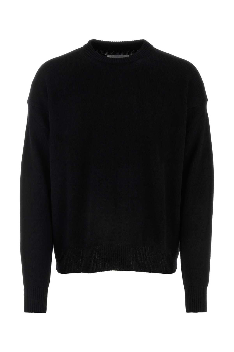 Black Cashmere Sweater 001 Tessuto Primario: Maglieria 1