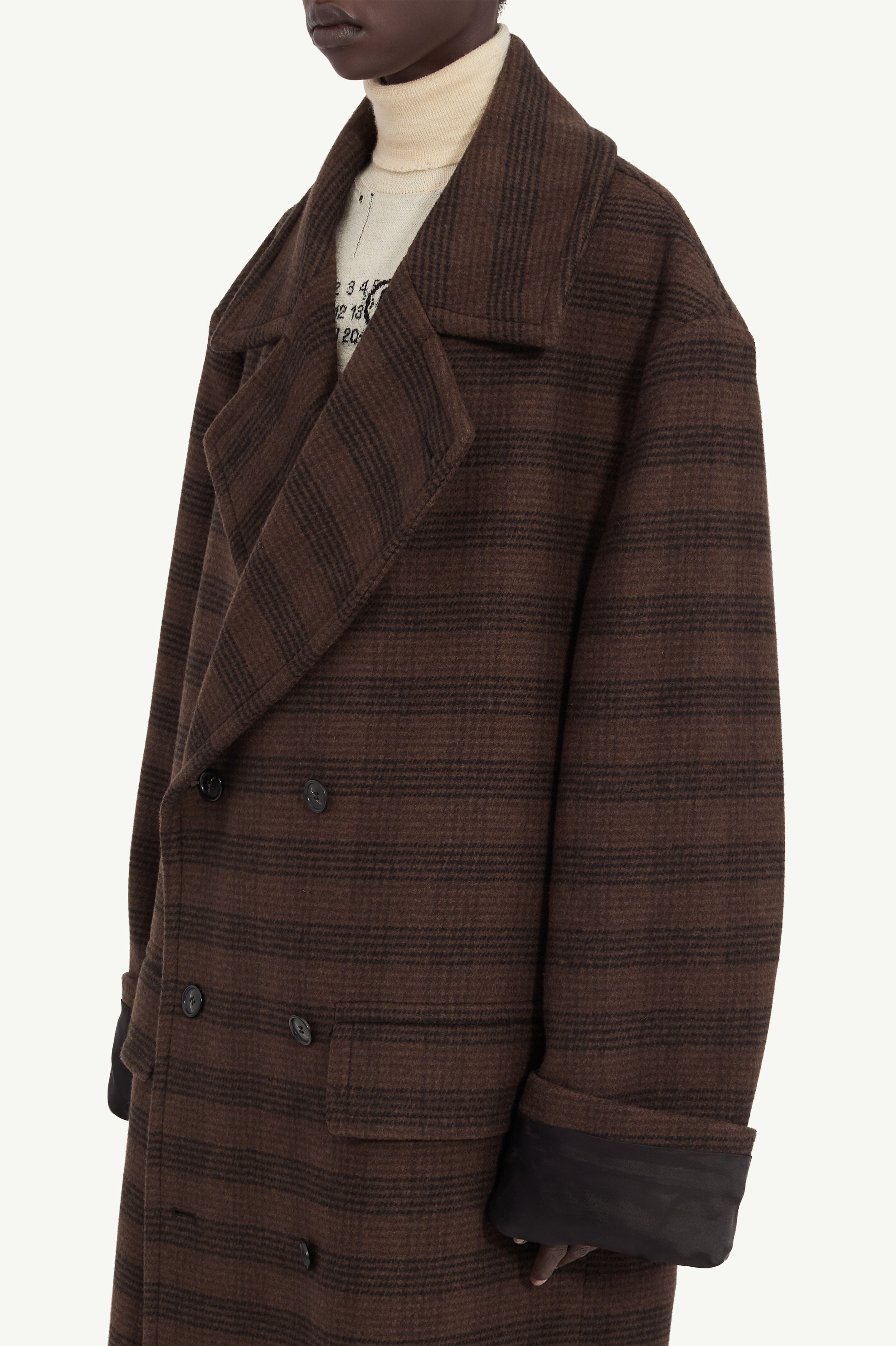 Checked coat - 7