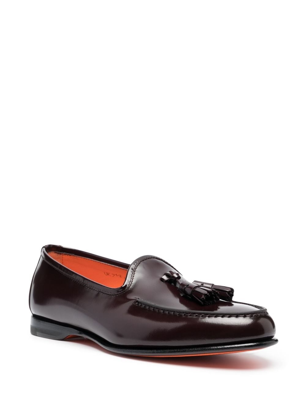 Andrea tassel-detail leather loafers - 2