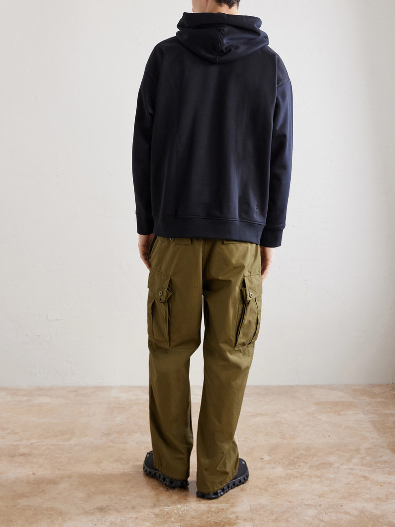 Club Collective Logo-Embroidered Organic Cotton-Blend Hoodie 4