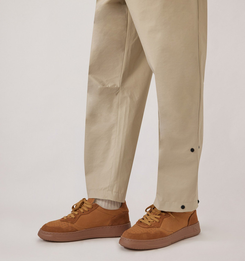 AUTRY MEDALIST LOW SNEAKERS IN BROWN SUGAR NUBUCK LEATHER AND SUEDE outlook