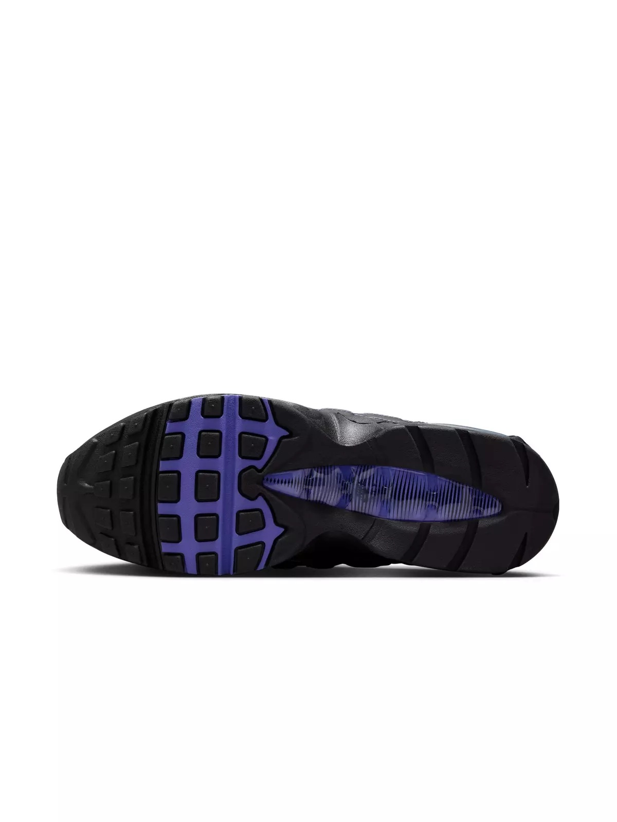 Air Max 95 OG "Black/Persian Violet/Wolf Grey" Men's Shoe - 8