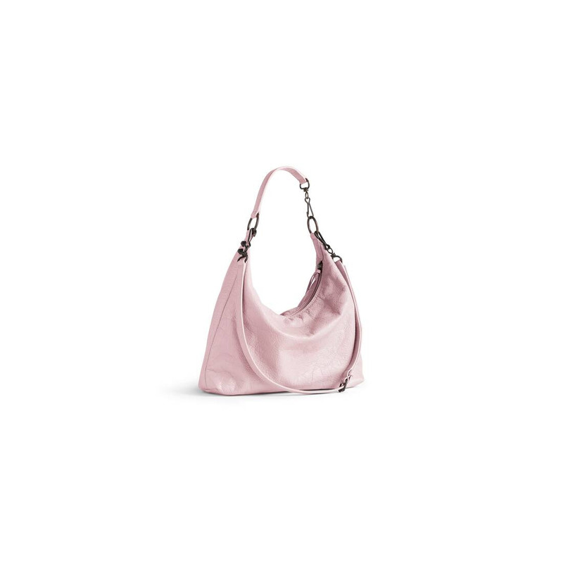 Women's Le City Hobo Bag Small in Petal Pink 3