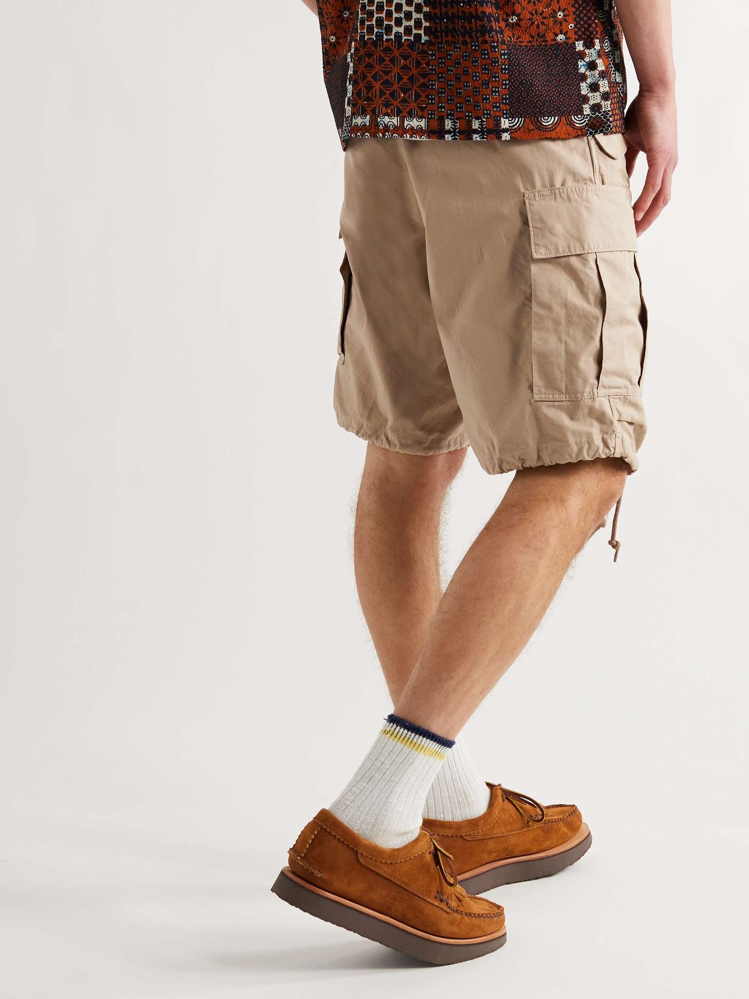 Cotton-Ripstop Cargo Shorts - 4