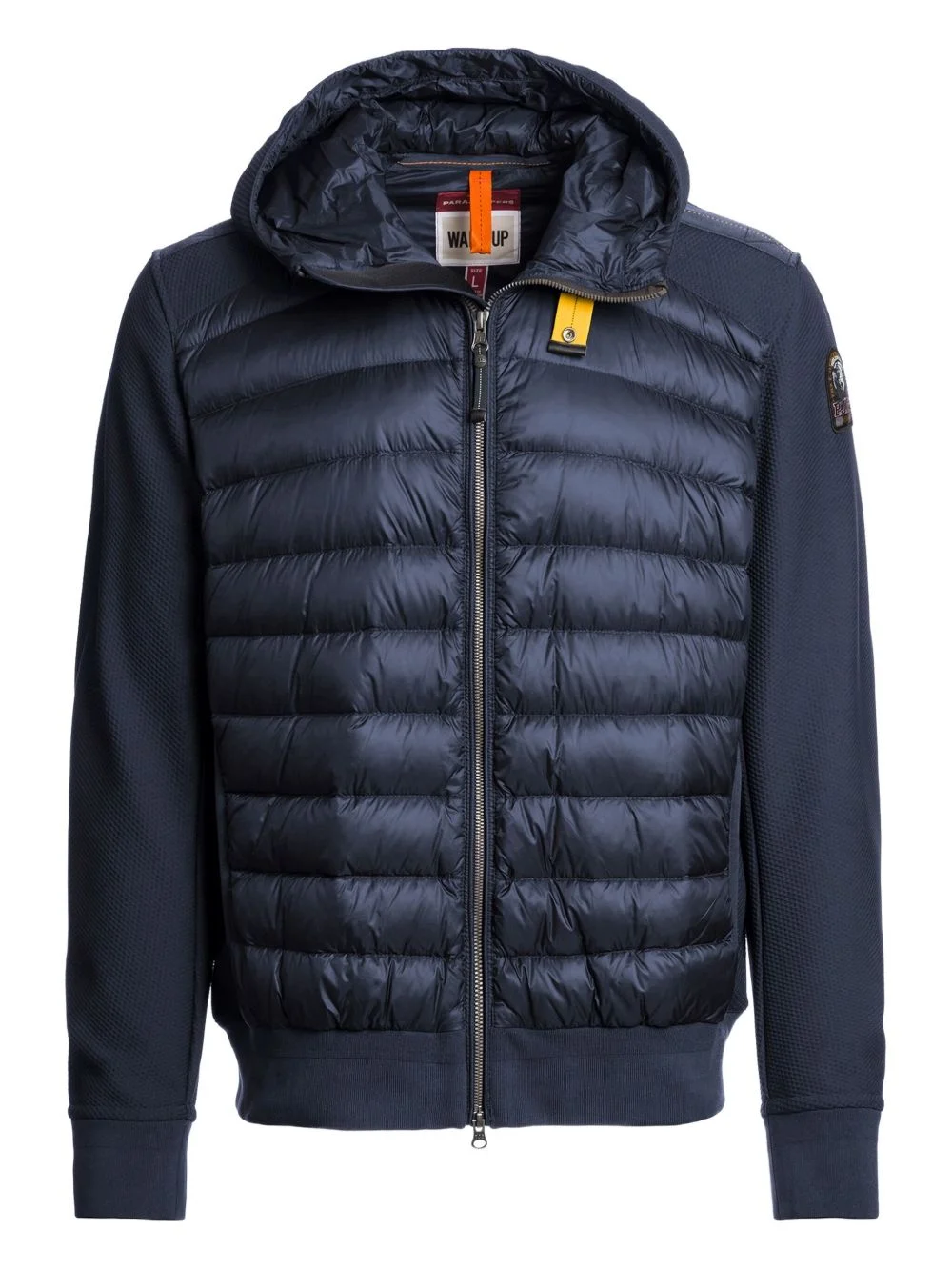 quilted hooded jacket - 1