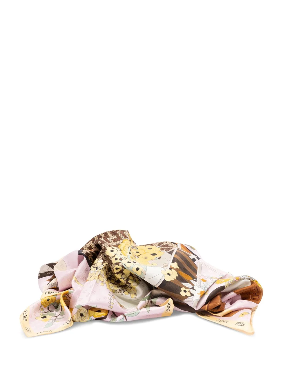 `Fendi Gardening` Print Foulard - 1
