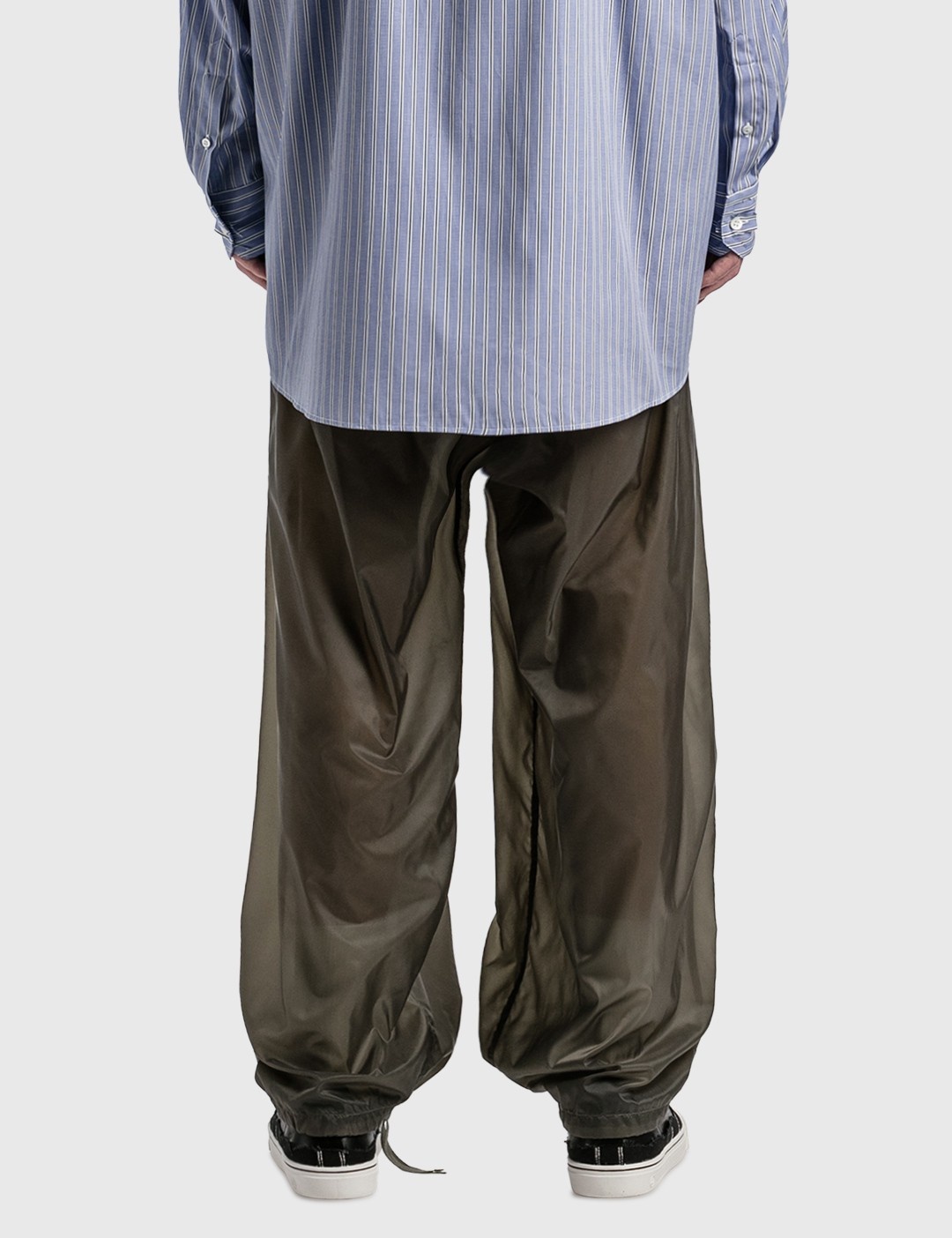 NYLON WIDE PANTS - 4