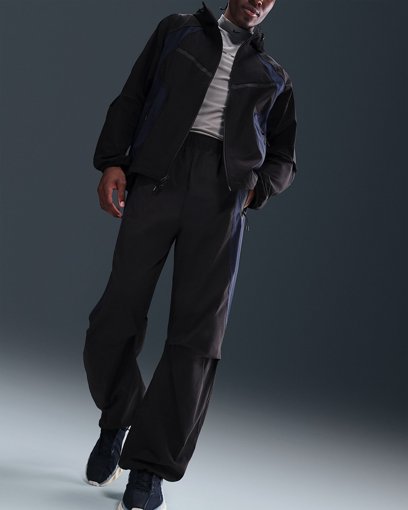 Nike Tech Men's Dri-FIT Woven Color-Block Oversized Pants - 5