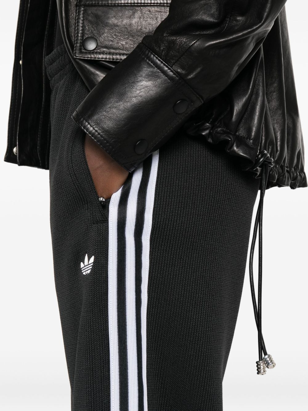 stripe-detail track pants - 5