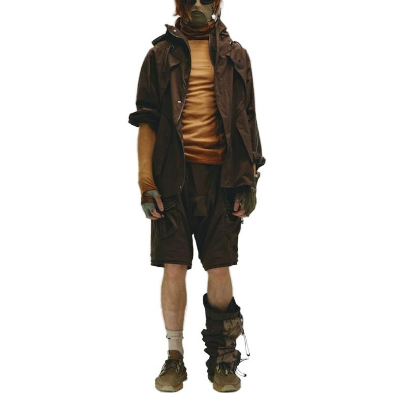 adidas adidas Originals x HAMCUS Jacket 'Brown' IX7080 outlook