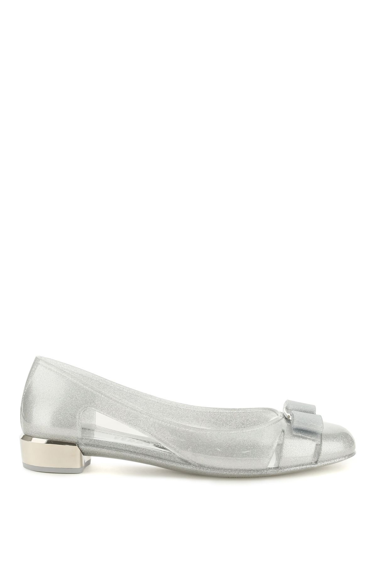 PVC VARA JELLY BALLET FLATS - 1