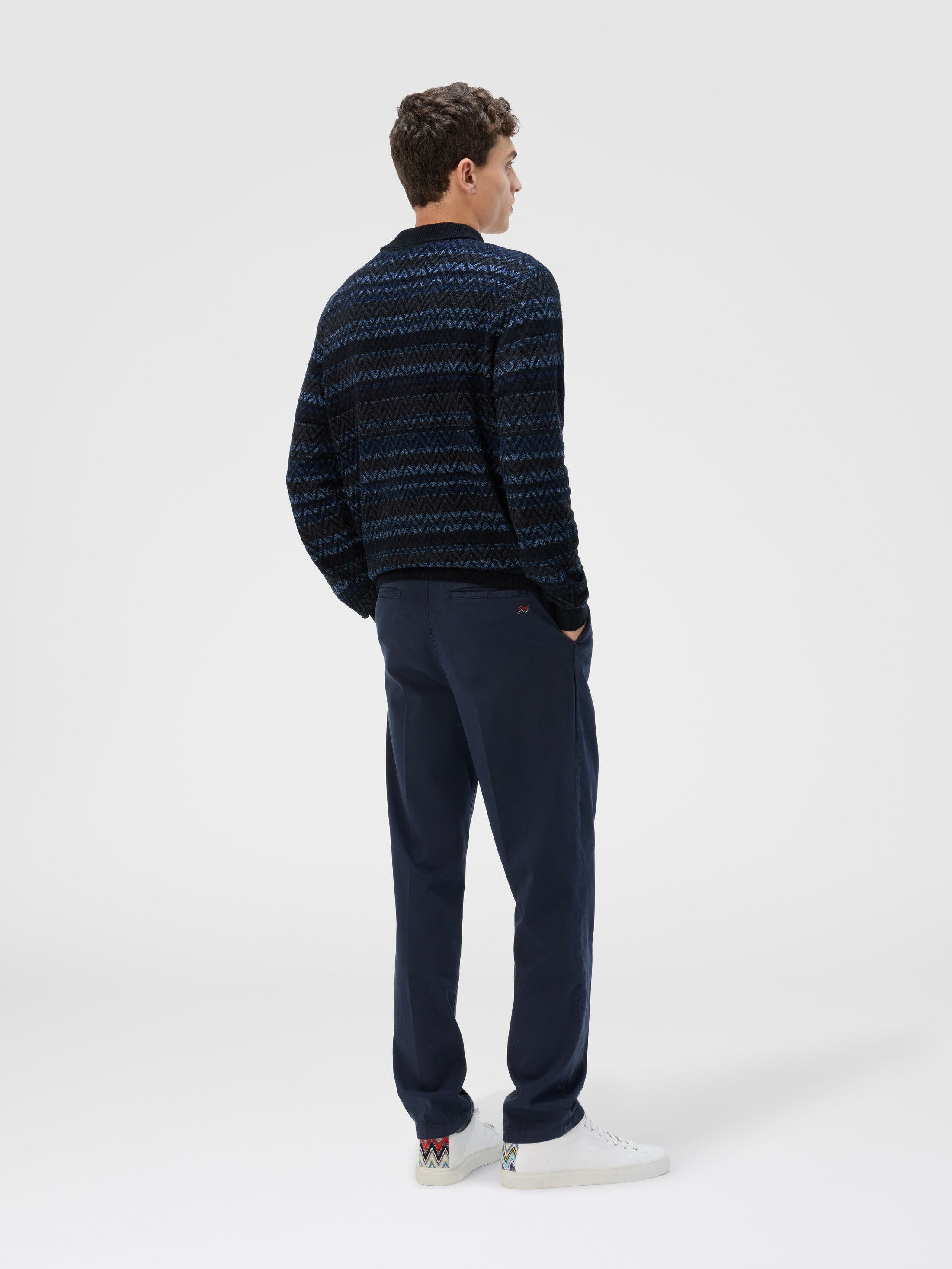 Missoni Chino Pants In Cotton in Blue at Nordstrom - 3