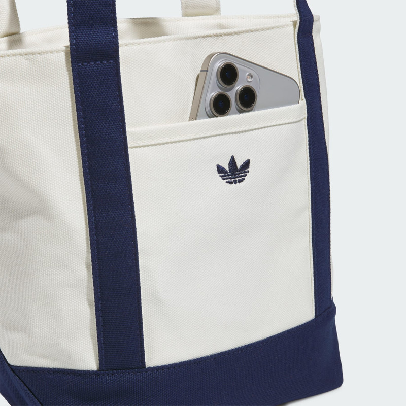 Mini Trefoil Canvas Court Tote 3