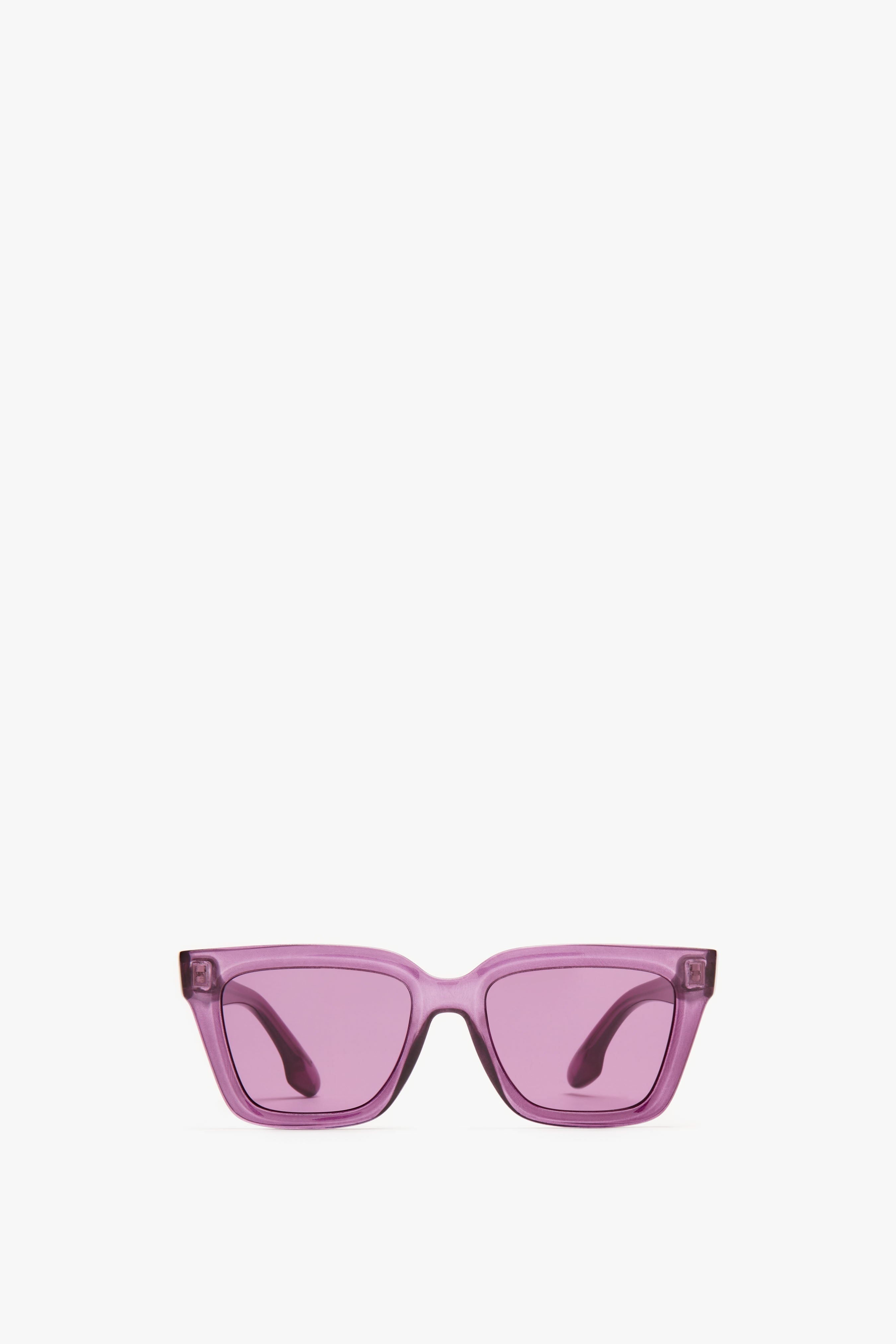 Crystal Frame Sunglasses in Purple - 1