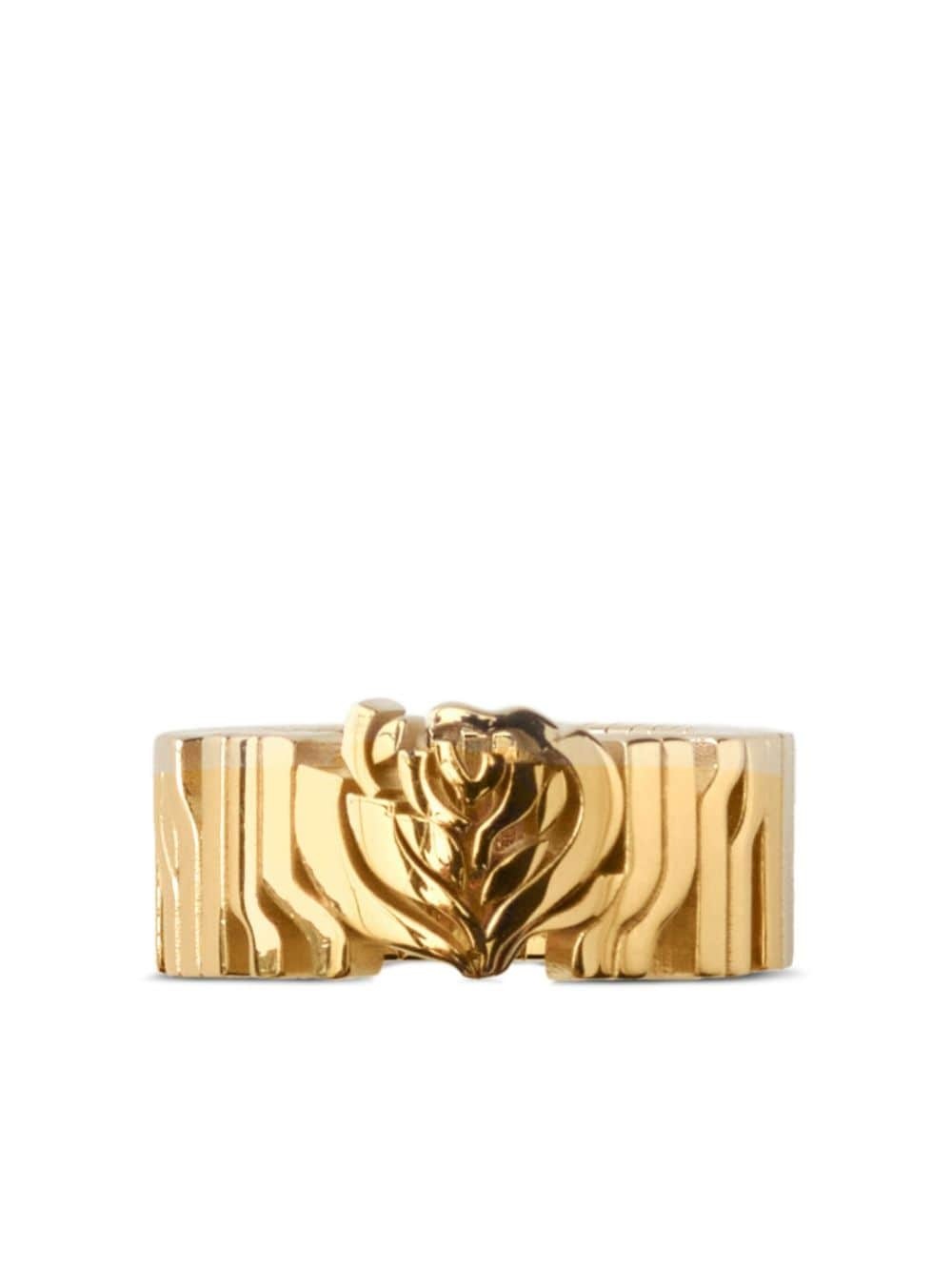 Rose gold-plated ring - 1