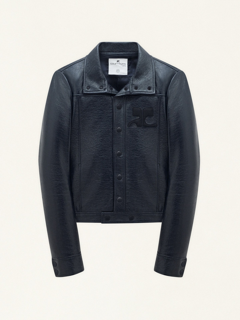 PLAIN ICONIC VINYL JACKET - 1