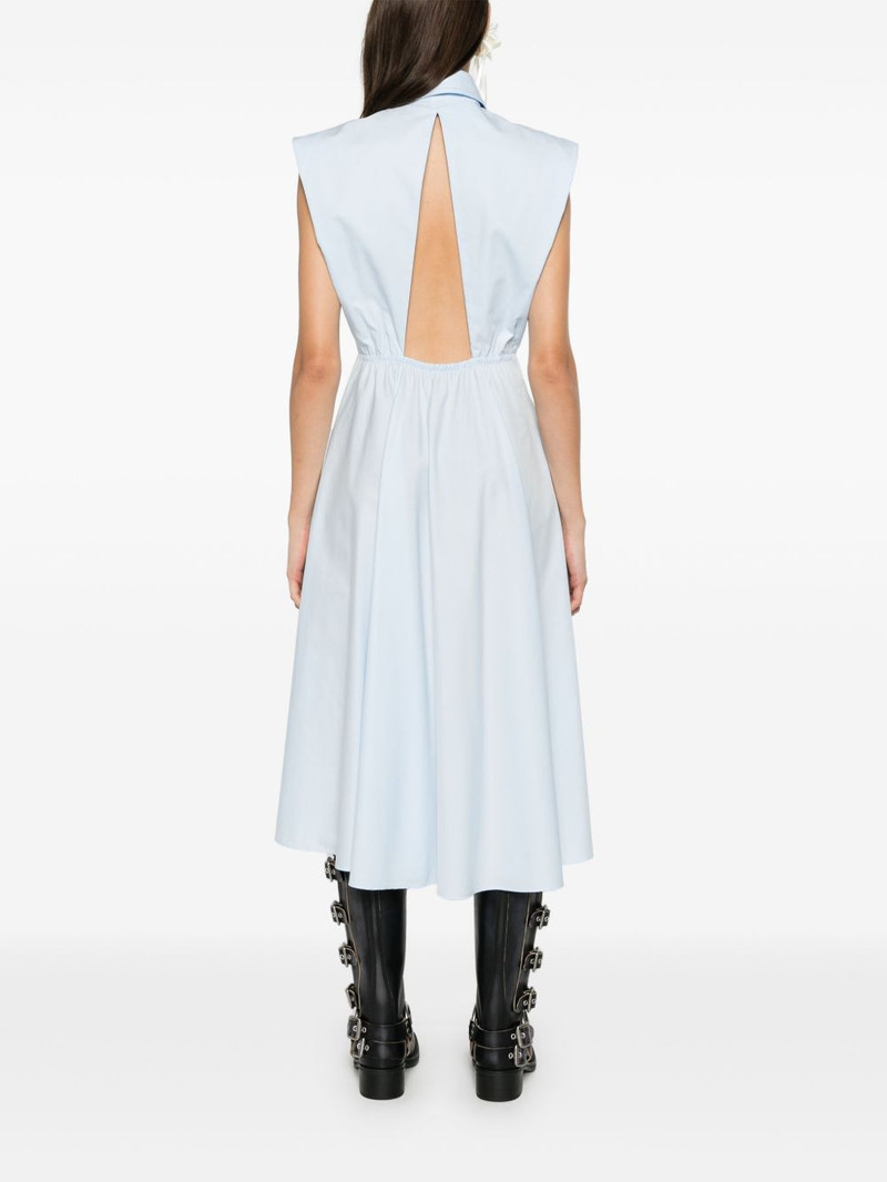 multi-layers midi shirt dress 4