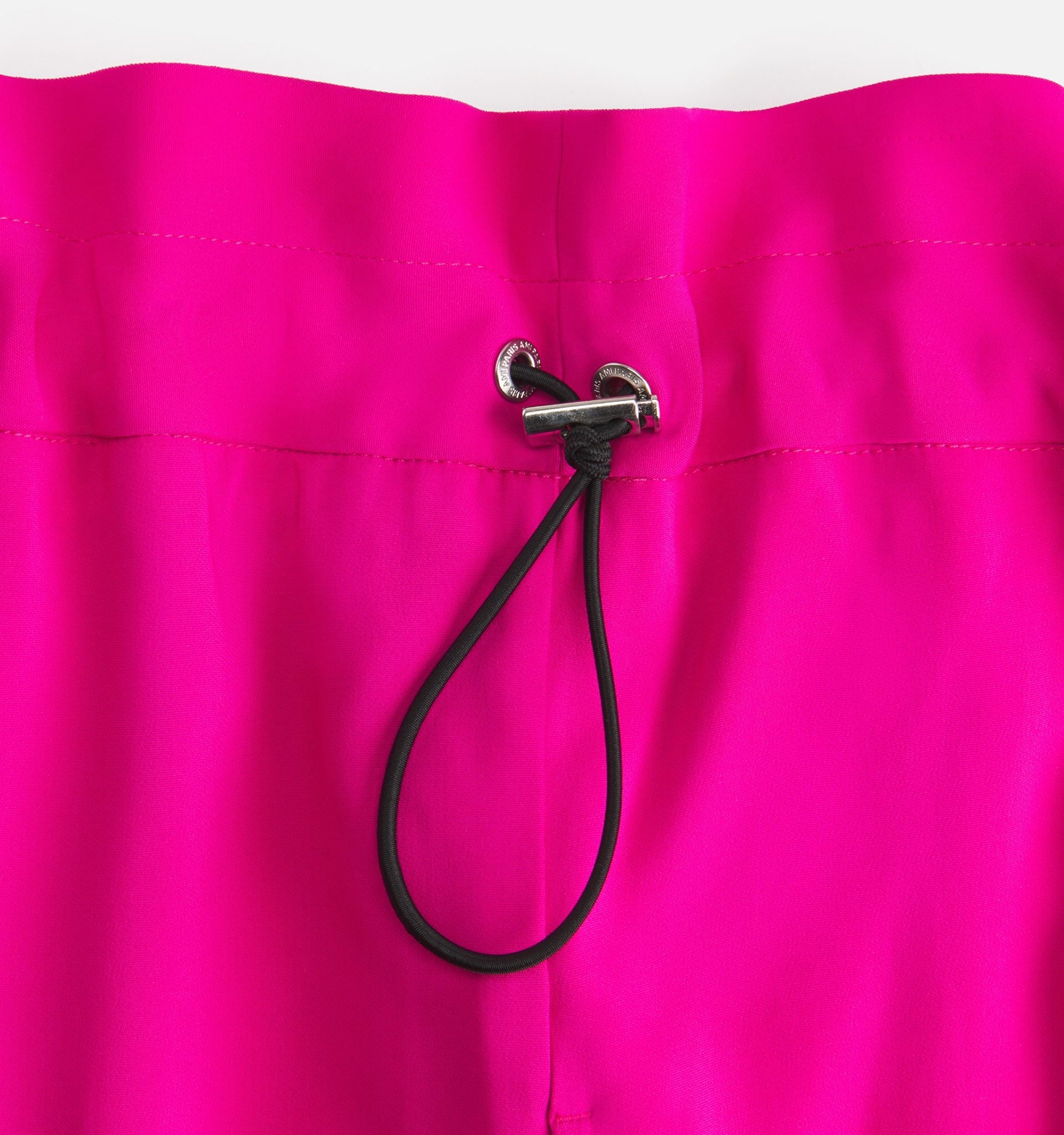 Flared Trousers With Elasticated Waist - 4