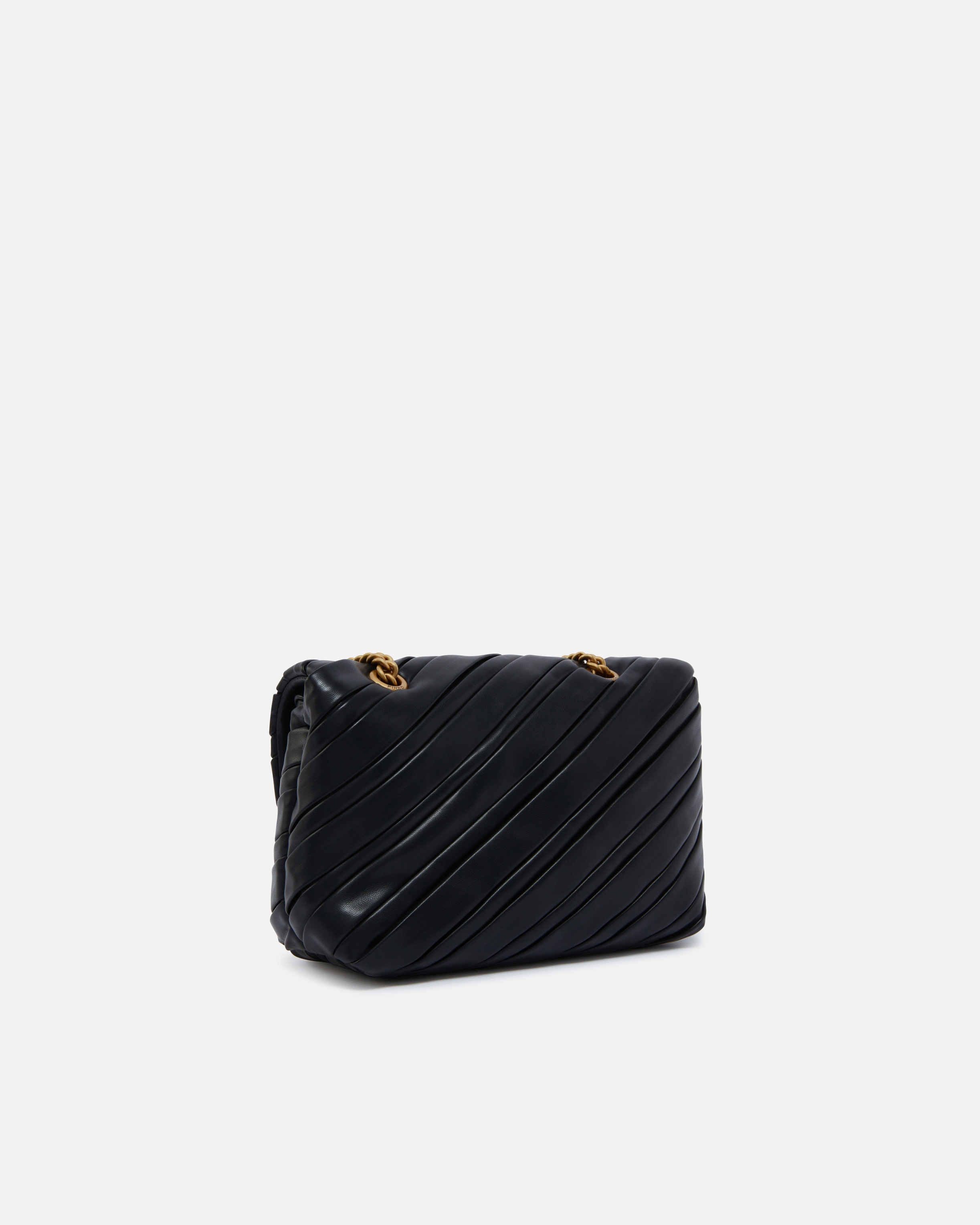 SMALL LEATHER-EFFECT MINI LOVE BAG PUFF CROSSBODY BAG - 2