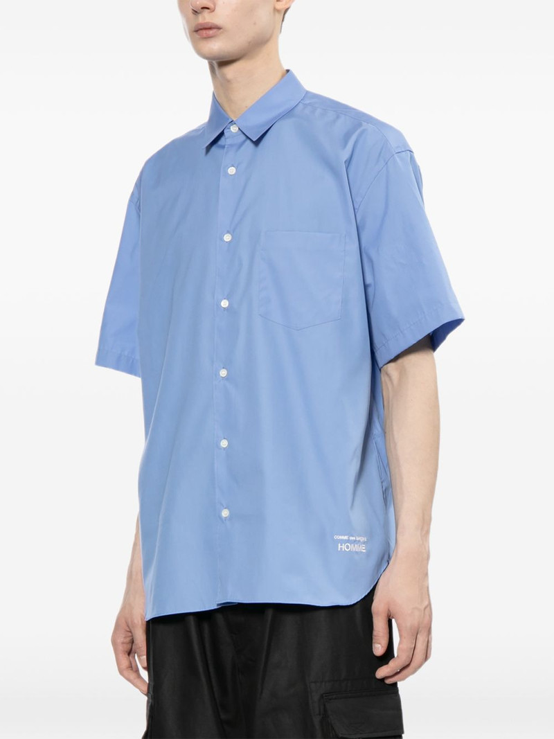 Comme des Garçons Homme logo-embroidered shirt outlook