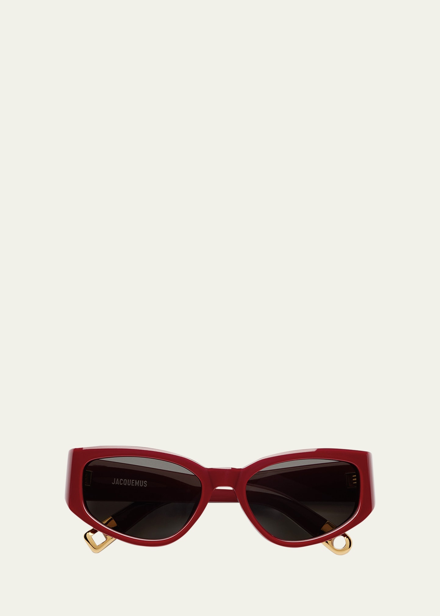 Les Lunettes Gala Acetate Oval Sunglasses - 1