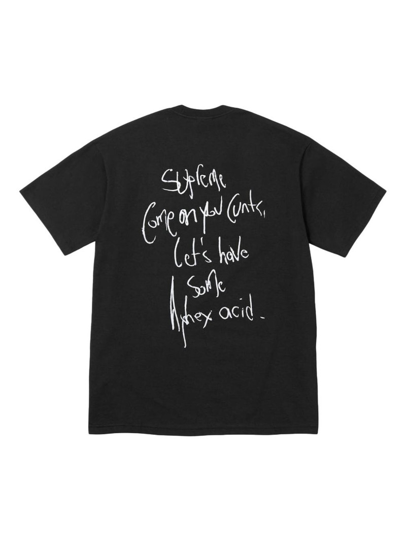 Supreme x Aphex Twin Windowlicker "SS25 - Black" T-shirt outlook