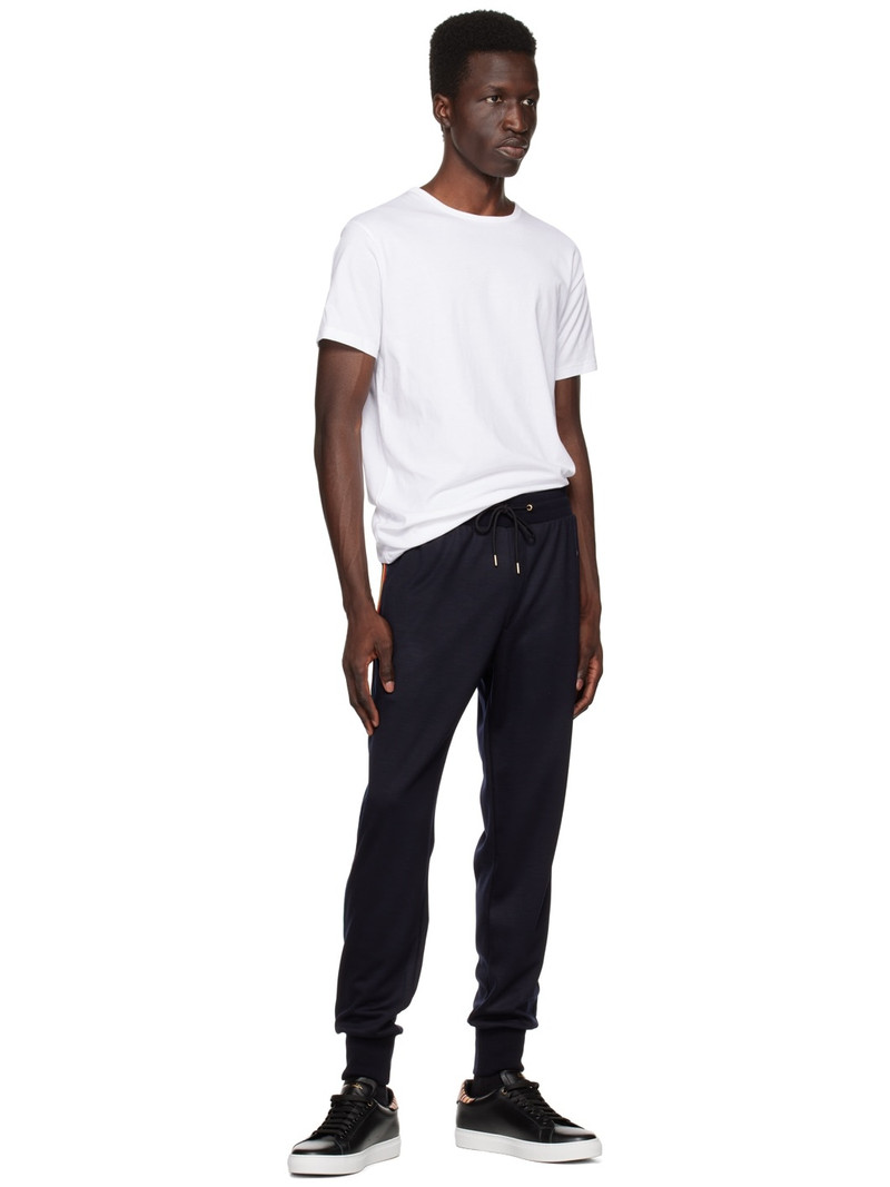 Paul Smith Navy Signature Stripe Sweatpants outlook