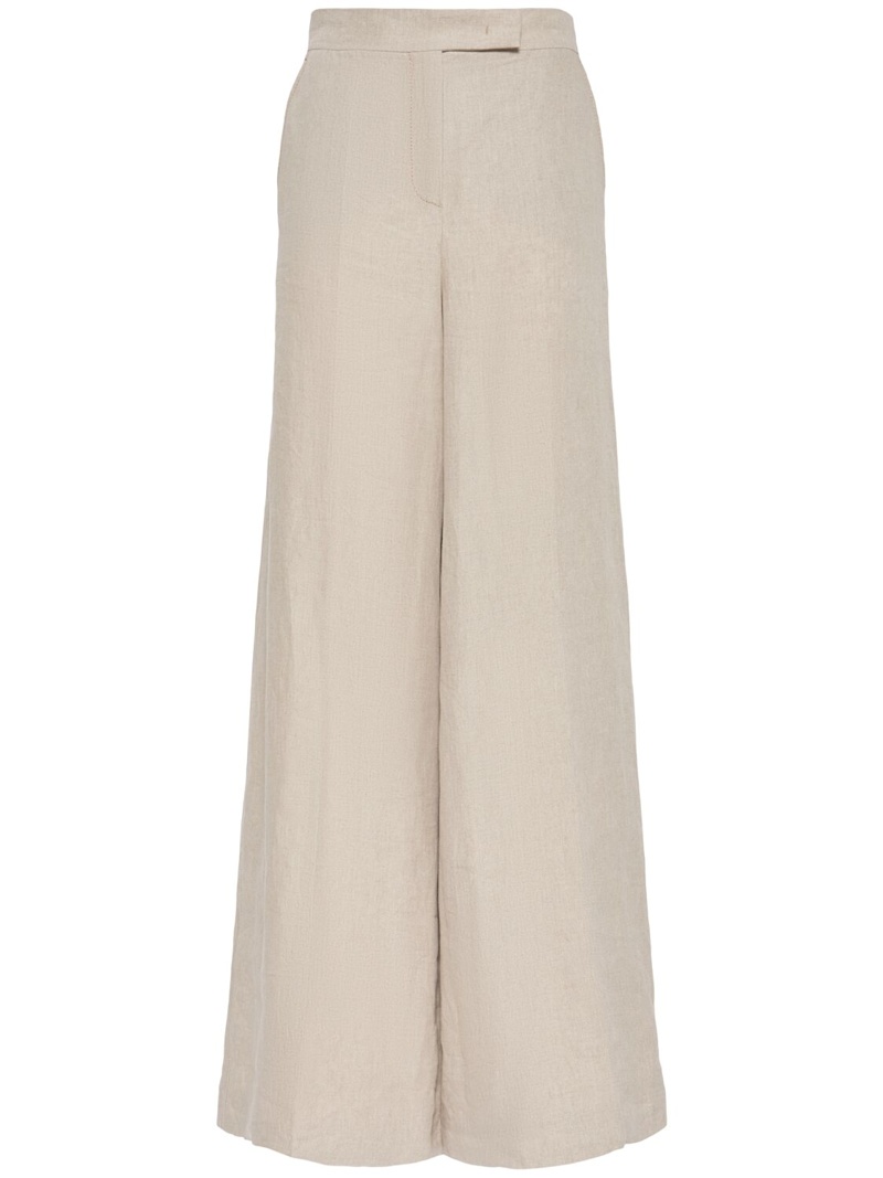 Sequoia linen wide pants - 1
