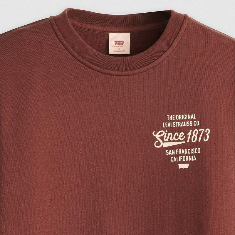 RELAXED GRAPHIC CREWNECK SWEATSHIRT 6