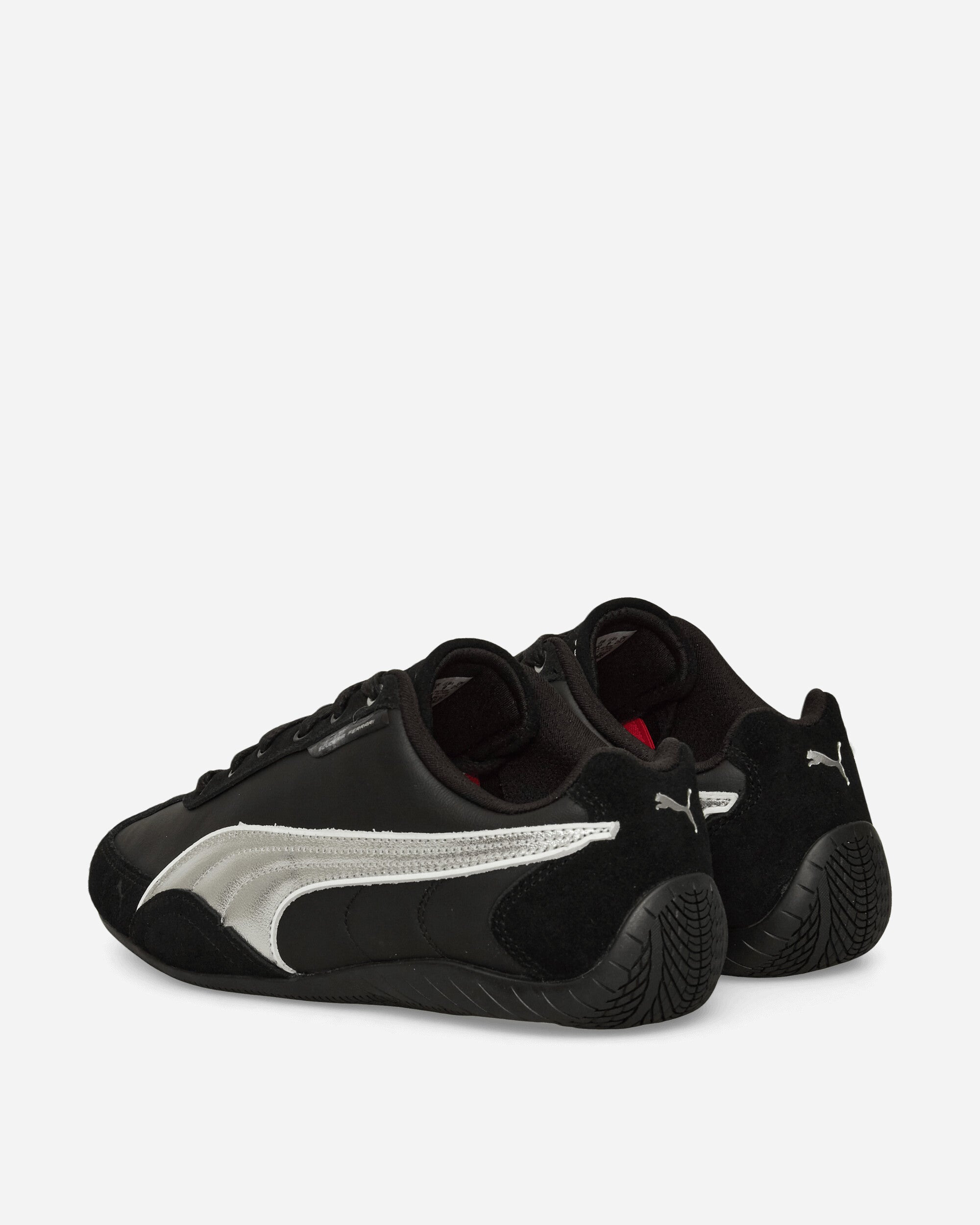 Women's Scuderia Ferrari HP Speedcat Sneakers Black / Silver - 4