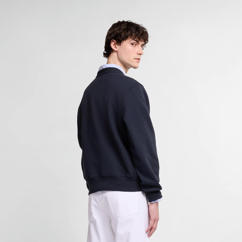 Round-neck sweatshirt in cotton 4
