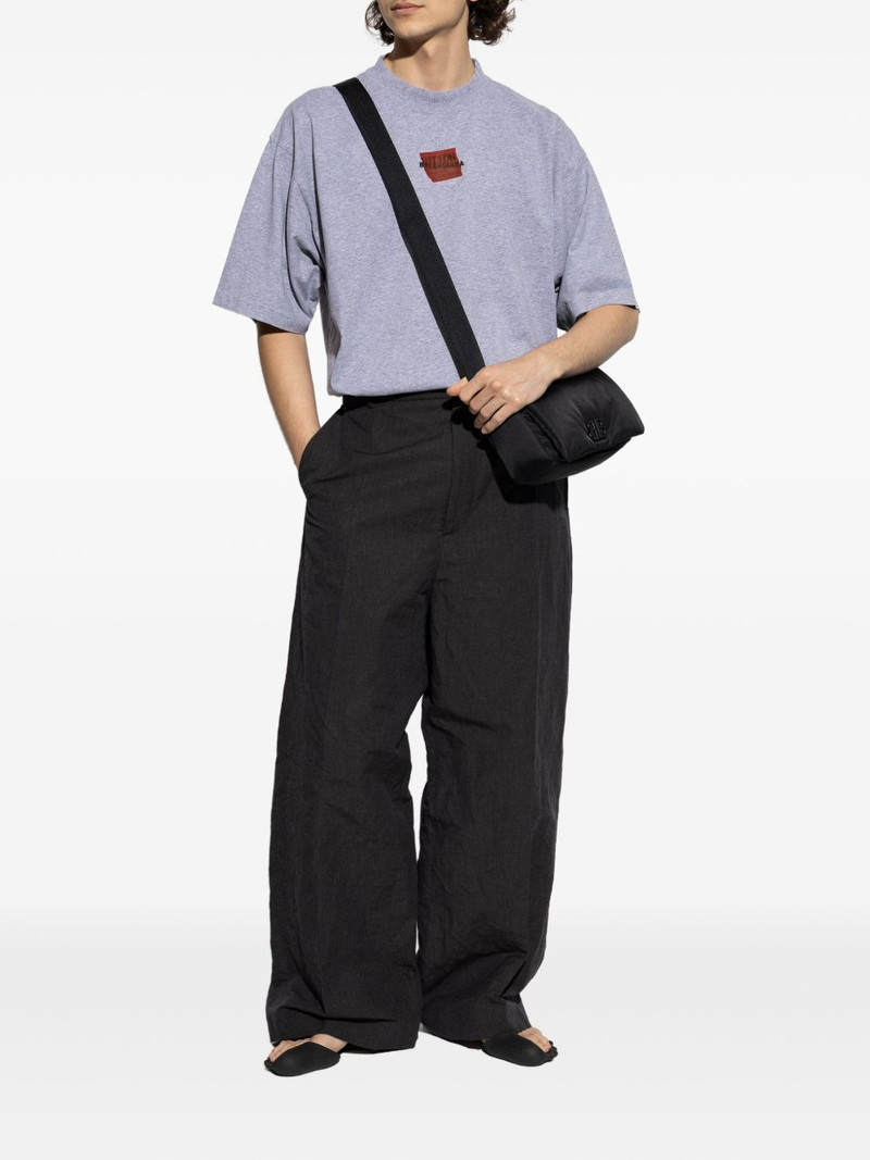 BALENCIAGA Taped logo-print cotton t-shirt outlook