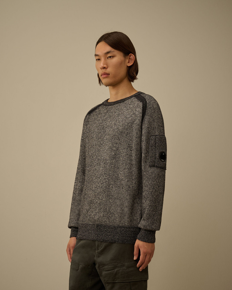 Fleece Knit Crewneck Sweater 3