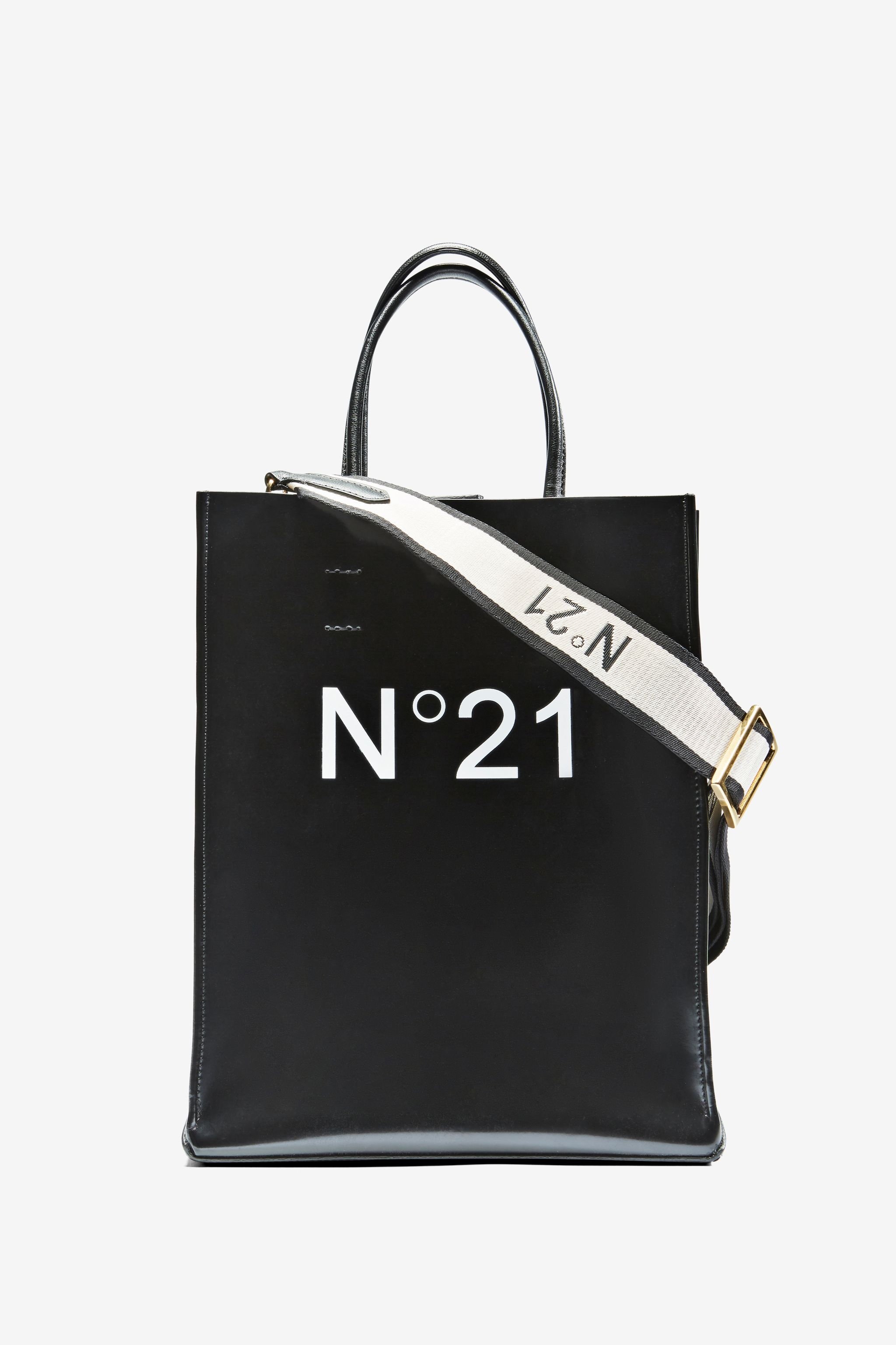 SMALL LOGO-PRINT SHOPPER - 1