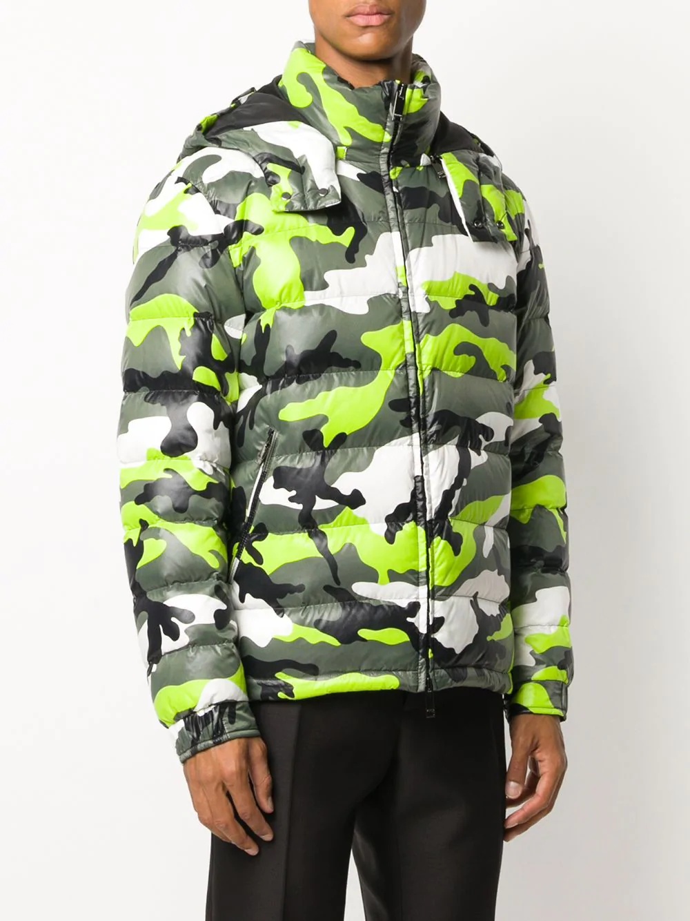 camouflage-print puffer jacket - 3