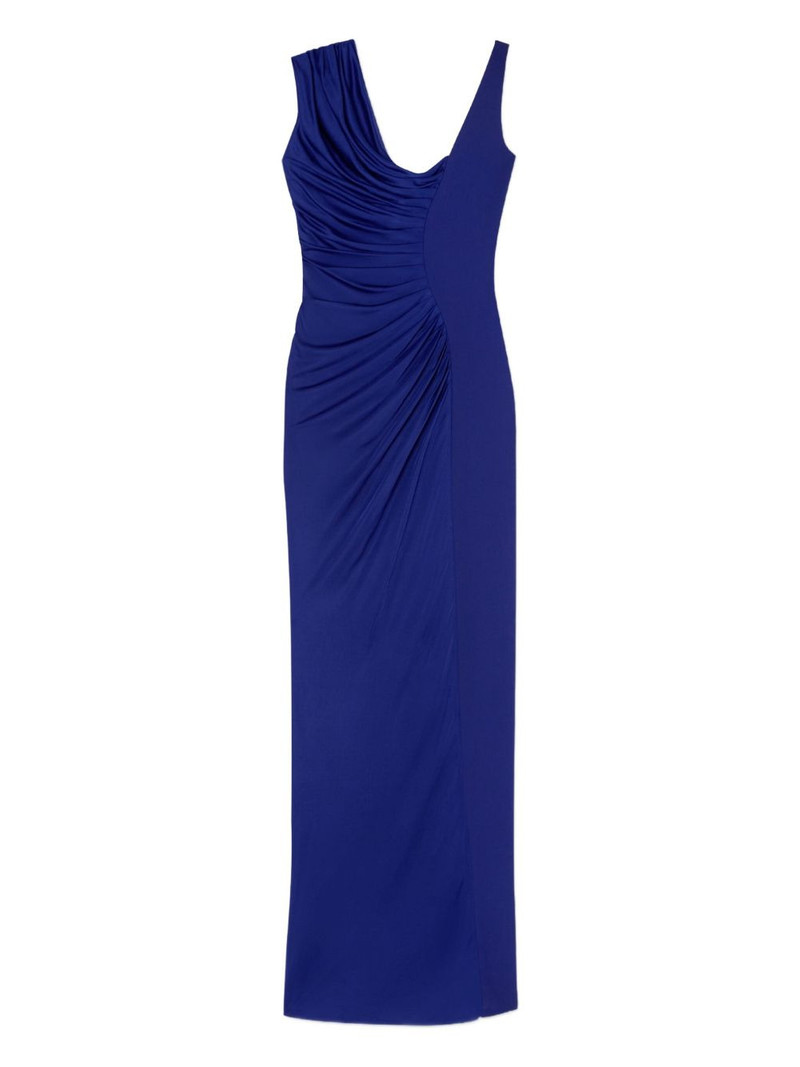 Medusa'95 draped single-shoulder midi dress 1