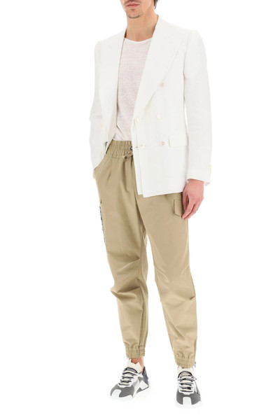 Dolce & Gabbana DOUBLE-BREASTED LINEN BLAZER outlook