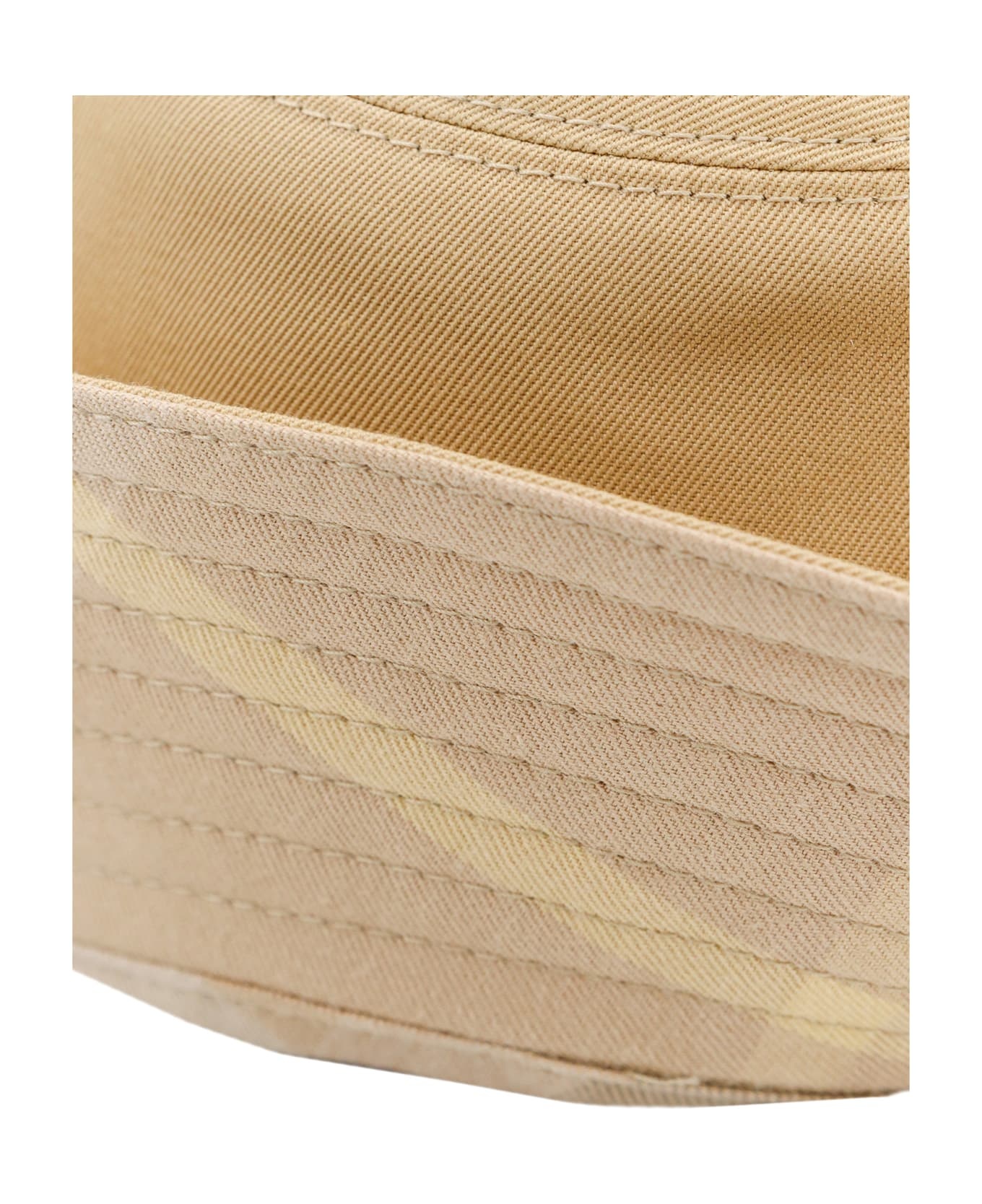 Check-pattern Reversible Pull-on Bucket Hat - 5